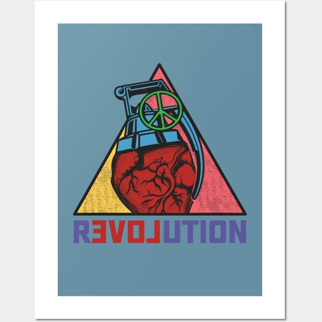 Revolution! Wall Art by RepubliRock